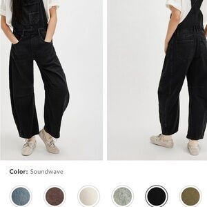 We The Free Good Luck Barrel Overalls LARGE/SHORT